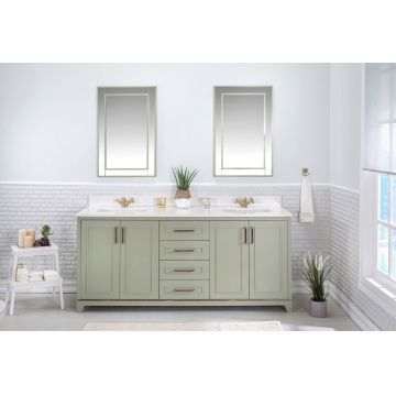 Set mobilier de baie (3 piese), Jussara, Ontario 72, Verde